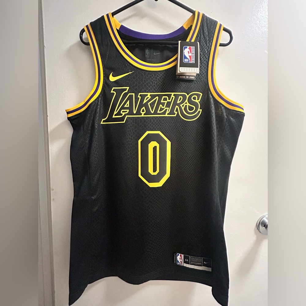 NEW Nike Kobe Black Mamba Lakers City Edition Swingman Jersey Size Medium
